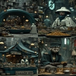 **Elf Market ; in the style of cinematic style photography, photorealistic images, ray tracing, subsurface-scattering, realistic lighting, live action 3D rendering --fast --v 7.0 --sref 89616974 664 --sv 4 --ar 3:5 --exp 50 --p 7u4x1qi** - <@1018138887199129620> (turbo)
-# Create, explore, and organize on [midjourney.com](<https://midjourney.com/imagine?from_discord=1>)