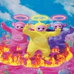 **Datanic ritual involving Teletubbies. --p uktsbu8 --v 7.0 --ar 2:3 --s 50** - Image #3 <@1052958752749387917>
