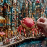 **highly detailed scene from the festive holiday crustacean city, colorful, photo hyperrealism --ar 16:9** - Image #2 <@639231094968942592>