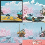 **All I wanna do is zoom-a-zoom-zoom-zoom. Boom boom --sref 6035664444 --sw 1000 --s 1000 --v 7.0** - Zoom Out by <@911637101290877029> (fast)