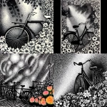 **Amsterdam is overgrown with flowers, bicycles consumed by blooms --sref <https://s.mj.run/0rcTwewJpkk>** - <@1122819730328277073> (fast)