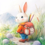 **character design, in style of children's book illustration with colored pencils painting --raw --v 6.1** - Image #4 <@1135636698060038216>