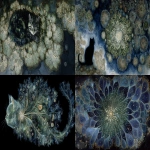 **fulgurite dendrokinetic tenebrous cat cat cat voynich manuscript telomere oneiroscape ammonite amanita pyrite foliage ferrofluid barnacle nagssugtoqidian orogeny megalith lunar eclipse green cat 🌈 --seed 42 --ar 16:9 --v 7.0 --exp 50** - <@265638907587067904> (relaxed)
-# Create, explore, and organize on [midjourney.com](<https://midjourney.com/imagine?from_discord=1>)