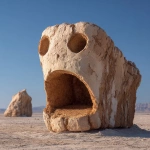 **a viennoiserien archeologic cake monster, found in a desert --v 7.0 --raw** - Image #2 <@1071135204846096475>