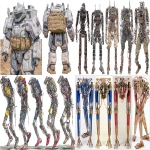 **a humanoid robot similar to the Unitree G1, the Tesla Optimus or the Boston Dynamics Atlas. This robot would be original in design, humanoid in style, with its own unique "face" but body can be similar to those existing. please show the robot design against a purely white backgroudnd and provide front side and back angles. the robot should be about 5 feet tall. Realistic photography. --chaos 96 --ar 16:9 --v 7.0 --raw --iw 2** - <@1081928187845542040> (fast)
-# Create, explore, and organize on [midjourney.com](<https://midjourney.com/imagine?from_discord=1>)