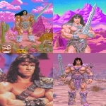 **conan the Barbarian. --p uktsbu8 --v 7.0 --ar 2:3 --s 50** - <@1052958752749387917> (relaxed)