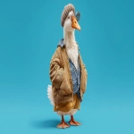 **goose human style work on web site creation, image carton style --ar 16:9 --v 7.0** - Upscaled by <@352111620748607509> (fast)