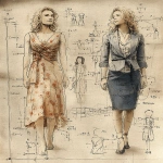 **Cosmography fashion design sketch pareidolia Polaroid --sref 1482770051 --ar 4:5** - Image #3 <@948741381743083580>