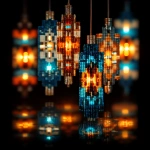 **patchwork beads telomere glowing LED Native American --s 250 --v 7.0 --ar 3:4** - Image #1 <@974789918188535848>