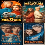 **A 1980's high fantasy movie poster of "The Megafauna". Starring Sam Rockwell and Jennifer Connolly --ar 1:2 --stylize 450 --w 400** - <@314960713737175041> (fast)