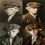 **1920s half-length photo portrait of 16 years american white teenage boy, worn jacket, blonde hair, plaid felt cap, clear facial features, 35mm lens, f/1.8, accent lighting, global illumination q 2 --ar 2:3** - <@347458500403920897> (fast)
-# Create, explore, and organize on [midjourney.com](<https://midjourney.com/imagine?from_discord=1>)