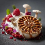 **An ammonite amanita dessert. French haute cuisine. Cuisine photography. --v 7.0** - Image #2 <@1052958752749387917>