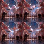 **people flying in the sky --v 7.0** - Variations (Region) by <@790739750008127498> (fast)