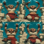 **The druid priestess stands among the ancient ruins. Her fingertips crackle with lightning as she summons the powers of the gods. Muscles visibly strained, it is almost more than she can bear, but she is determined. Though her teeth are gritted, her expression is resolute. --ar 1:2 --s 750** - Variations (Strong) by <@344228814332887040> (fast)
-# Create, explore, and organize on [midjourney.com](<https://midjourney.com/imagine?from_discord=1>)