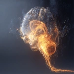 **An abstract, conceptual image showing a chaotic, noisy, glowing brain (representing overload) gradually transforming into a clear, calm, brightly glowing brain with organized pathways. The background is a gradient from dark, cluttered to light, minimalist. Symbolic of 'reset' and 'clarity'. Digital art, high contrast, clean transformation, 16:9 aspect ratio --ar 16:9** - Image #4 <@1092509747774750800>