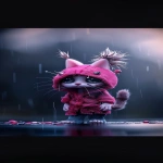 **Mangy cat with fleas figure --ar 3:7 --p f6gpn1a --v 6.0** - Image #4 <@974789918188535848>