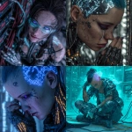 **Rogue data-miner with moonstone neural interface glowing electric blue against her chrome-scarred temple, tears of liquid mercury streaming down her neon-lit face as cascading lines of amber code spiral around her trembling cybernetic fingers, massive server towers exploding in showers of sparks and twisted titanium while holographic warning messages flash crimson warnings across the underground data vault, her torn black leather jacket revealing silver circuitry tattoos that pulse with desperate energy as she channels the last fragments of stolen corporate secrets through the moonstone quantum processor, electrical storms of jade-green data lightning crackling between towering obsidian mainframes while emergency klaxons wail through clouds of white coolant steam, her violet contact lenses reflecting the chaos of burning memory banks and cascading firewall failures, brass-colored data cables snaking around her boots as reality fragments into geometric patterns of pure information, the moonstone interface burning brilliant white-hot against her skin as she makes her final stand against the corporate ice hunting through cyberspace, neon purple shadows dancing across her determined face while she prepares to upload the revolution that will shatter the digital chains of corporate control --v 7.0** - <@281826490209796096> (relaxed)
-# Create, explore, and organize on [midjourney.com](<https://midjourney.com/imagine?from_discord=1>)