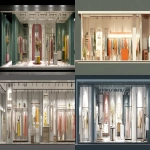 **flat elevation appearel for woman retail store interior --ar 4:1** - <@1173644971937636354> (fast)