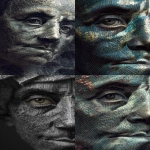 **Macro Photography, Papyrus Fiber Pattern intricately weaving into a reimagined face --c 5 --s 500 --ar 4:7 --v 7.0 --p ydmwyf3 --exp 50 --ow 250 --oref <https://s.mj.run/59mbM3S1_Mc>** - <@293080845789691904> (turbo)