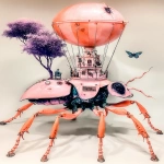 **dendrokinetic steampunk --ar 3:4 --p v95am5p** - Image #2 <@948741381743083580>