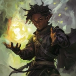 **a brown skinned warlock elf boy doing magic --v 6.1** - Upscaled (Creative) by <@784252075265490974> (fast)