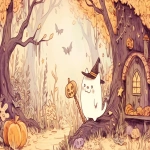 **pumpkincatclaymation inktober --chaos 20 --ar 16:9 --profile jxedwsk --niji 6 --sref 3550531359** - Image #4 <@937851746712186921>