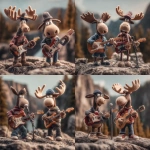 **rocky and bullwinkle live version in an epic background --v 7.0** - Variations (Strong) by <@508639690941923339> (fast)