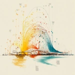 **data analysis visualization, multiple sources connecting with lines and patterns, architectural research methodology, pattern recognition diagram, professional infographic style, abstract but clear --ar 4:3** - Image #1 <@794327127260266516>