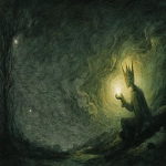 **a lost king in a geomagnetic storm in alfred kubin style --ar 16:11 --v 7.0 --raw** - Image #3 <@1071135204846096475>