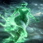 **Green Lantern as Behold The Sacred Aventurine One, green glowing mist, spiritual --ar 9:16 --style raw --p 75s6eit** - Image #4 <@1054482006731395092>