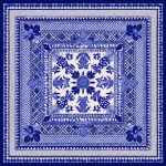 **create Printed Silk Check Foulard pattern in blue and white background --v 7.0** - Upscaled by <@1013652600119373834> (fast)