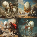 **see there was an egg. but he was the KING OF ALL EGG and he had been konwn to have some horses. What happens next** - <@336686166164242435> (fast)