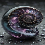 **ammonite amanita ink blotter psychedelic kiss a serpent, spiral nebula glass crystal shard mirror --ar 2:3 --s 666 --p ajjw9qi --v 7.0** - Image #4 <@788265797444173834>