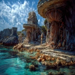 **<https://s.mj.run/ctCDNATHlac> the ancient ruins of an old seacivilazation --ar 16:9 --v 7.0 --raw** - Image #4 <@1071135204846096475>