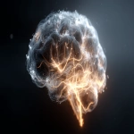 **An abstract, conceptual image showing a chaotic, noisy, glowing brain (representing overload) gradually transforming into a clear, calm, brightly glowing brain with organized pathways. The background is a gradient from dark, cluttered to light, minimalist. Symbolic of 'reset' and 'clarity'. Digital art, high contrast, clean transformation, 16:9 aspect ratio --ar 16:9** - Image #2 <@1092509747774750800>