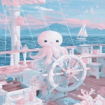 **😈🦑⚓️🌊💧🏴 ☠️🦑⛵️ --sref 6035664444 --sw 1000 --exp 100 --stylize 1000 --ar 4:5 --q 4** - Image #2 <@948741381743083580>