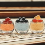 **Cosmography vintage jello made for a 1950s dinner party next to other retro desserts --sref 102 85577002 875603842 1482770051 --ar 4:5** - Image #4 <@948741381743083580>