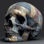 **patchwork telomere skull charcoal burnt --s 250 --v 7.0** - Image #3 <@974789918188535848>