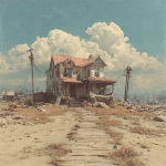 **vaporcore cottagewave deserted towns dystopian America --s 250 --v 7.0** - Image #3 <@974789918188535848>
