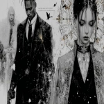 **arsenne lupin' gentleman burgler omar sy and his wife ludvine sagnier, john singer sargent illustrated STyle Double exposure, extreme details, rich dynamic colors, spirit, invocation, 3d, two sun solar system, full moon, stars, esoteric, sheer, Peridot, emerald green. citrine, ultramarine blue, diamonds, gold, sunset, high contrast, painting classic, oil , diodes, bows, velvet vogue, iridescent, holographic, full body pose, transparent details, colorized, neon pastel color palette, photorealistic, highly detailed, transparent parts, looks like professional hdr photography in fashion magazine, editorial photography, global illumination, moody lighting, post-processing, glowing shadows, chromatic aberration, black and white balance, scattering, beautiful cinematic lighting, lumen reflections, post-production, high fashion, tone mapping, shaders, Louis Icart's etching, extremely beautiful african american people, razumov style, art deco, art nouveau, tarot art, colorful, extremely fine detail, 3d, octane render, hdr, nature scene, high contrast, 8k, Ernie Barnes art , 8k, --chaos 99 --ar 8:5 --exp 50 --sref 1480533239 --profile poihdb6 --stylize 750 --v 7.0** - Image #1 <@843177938186797076>