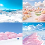 **minimal style, God is making ice cream in the sky , Polar vortex, --chaos 25 --ar 9:16 --profile vjd4ycf --stylize 350 --v 6.1** - <@1010963827053043793> (relaxed)