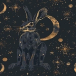 **moonlit jackrabbit, crescent moon and stars motifs, mystical boho, navy and gold accents, clean background, subtle grain --ar 4:5 --v 6.0 --no text --raw** - Upscaled (Subtle) by <@1150647384779530290> (relaxed)
-# Create, explore, and organize on [midjourney.com](<https://midjourney.com/imagine?from_discord=1>)