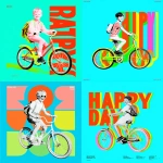 **"HAPPY DAY" bold poster text, 1960's, 7-year old Barny Barnacle, is a happy little boy, He is riding his schwinn bike with banana seat to school in sunny southern california, wearing an old small cloth backpack, and has a big smile on his face, it's a happy perfect day --ar 10:11 --sref <https://s.mj.run/wq-KokexYfE> --p s7fydcn 46u97fj z2u7w6o pmubqx2 pmxggs5 yryu28v 126i183 --v 7.0 --s 222 --raw --c 3** - <@1059292469474373672> (fast, stealth)
-# Create, explore, and organize on [midjourney.com](<https://midjourney.com/imagine?from_discord=1>)