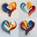 **create a photo of two oil paint swipes of color the form the shape of a heart on a blank background and make it realistic enough to show the 3d form with shadows** - <@1078129571288858735> (fast)
-# Create, explore, and organize on [midjourney.com](<https://midjourney.com/imagine?from_discord=1>)