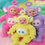 **Teletubbies. --p uktsbu8 --v 7.0 --s 50 --ar 2:3** - Image #4 <@1052958752749387917>