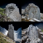 **<https://s.mj.run/F8Q31uSTKzs> weird fluvioglacial stone construction --ar 5:7 --v 7.0 --raw** - <@1071135204846096475> (fast)