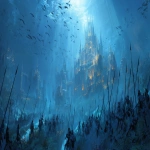**Concept art of an underwater city made out of stone and metal, filled with water-dwelling monsters holding spears in the air while standing on their hind legs, inspired by The Lord of the Rings, in the style of Greg Rutkowski. --ar 64:29 --s 50 --v 7.0** - Upscaled by <@320125518664040448> (fast)
-# Create, explore, and organize on [midjourney.com](<https://midjourney.com/imagine?from_discord=1>)