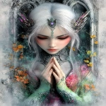 **&lt;https://s.mj.run/xFx8QgiLYSQ&gt; &lt;https://s.mj.run/DIx2ZNck0Ec&gt; chiseled relief made from burnished opalized wood, bone and silver bitcrushed manneqin of a vampire necromancer from umbra reign, evil, summoning white walkers in tundra, haze, snow geomagnetic storm, graphic novel comic style by alex ross --ar 89:128 --sref 458070931 2538608796 3591463543 --profile sdcgav1 --v 6.1** - Image #4 &lt;@1002947002323185734&gt;