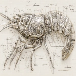 **steampunk mechanical technolobster, weaponized, armored, ready to war in a festive holiday crustacean --ar 16:9 --profile sw3hfp8 --v 7.0** - Image #4 <@1054482006731395092>