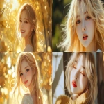 **Blond hair korean young women, gold, happy, pretty, cute --v 6.1 --ar 16:9** - <@1136199270224117860> (fast)
-# Create, explore, and organize on [midjourney.com](<https://midjourney.com/imagine?from_discord=1>)